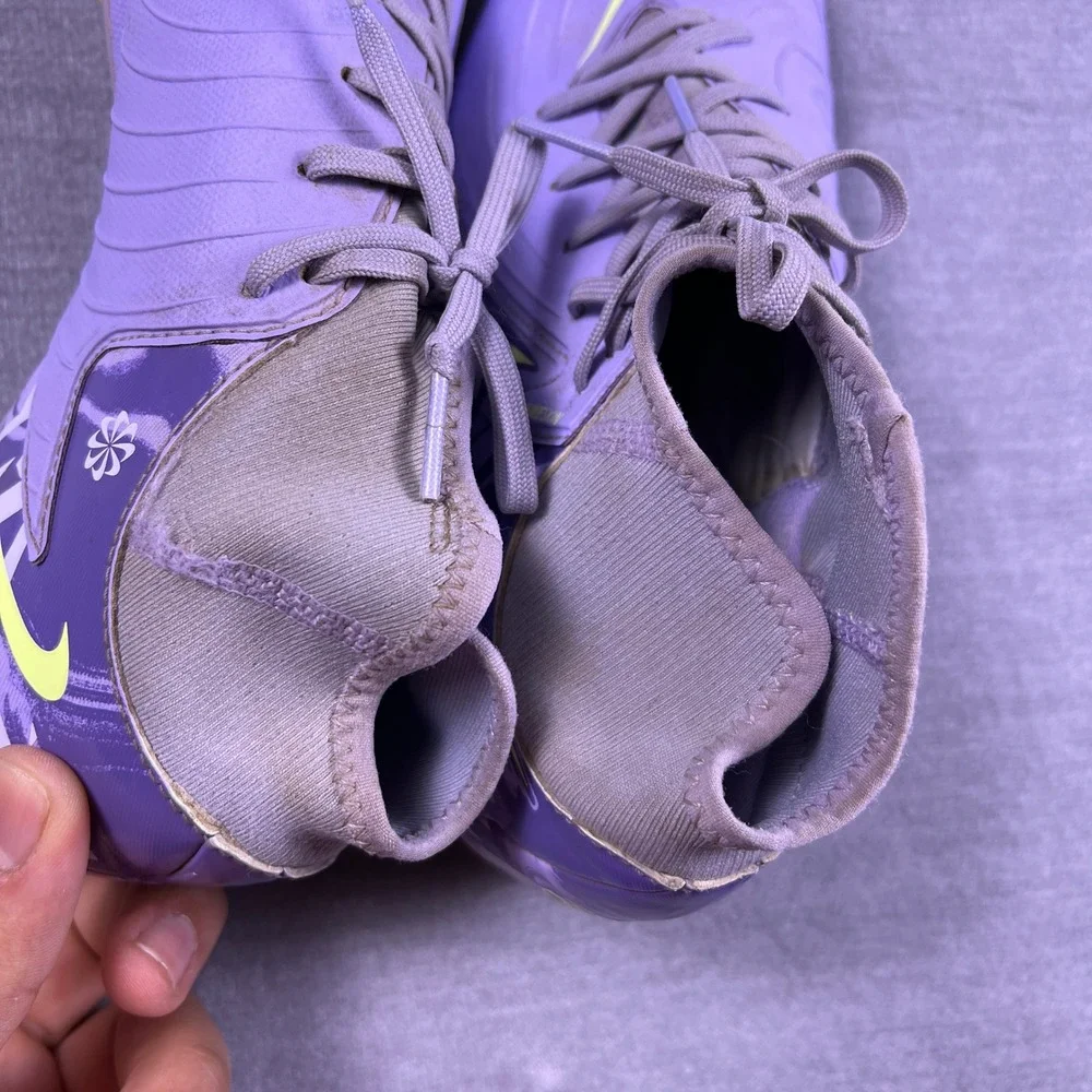 Nike Phantom GX Academy NikeSkin Ground Soccer Cleats Kids 6.5Y Purple HF1598